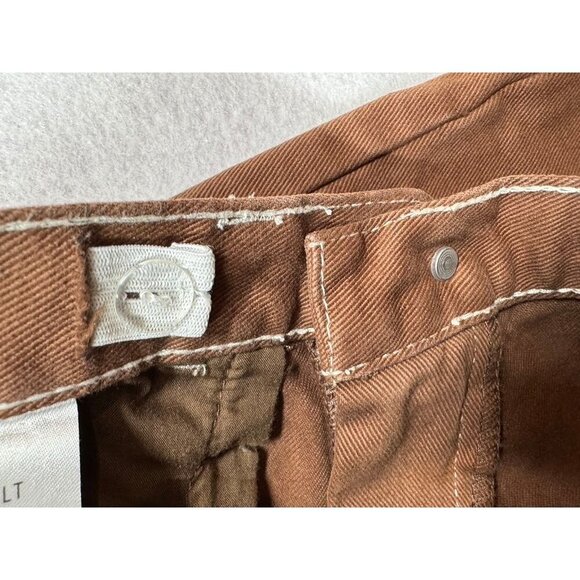 John Galt Brandy Melville High Rise Y2K Brown Carpenter Jeans Women's Small S - Picture 6 of 8